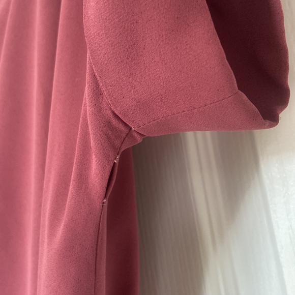 Babaton Shortsleeved Dress with Pockets and Tie - Picture 8 of 9